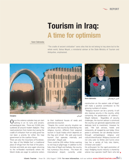 Tourism in Iraq: a Time for Optimism > Karen Dabrowska