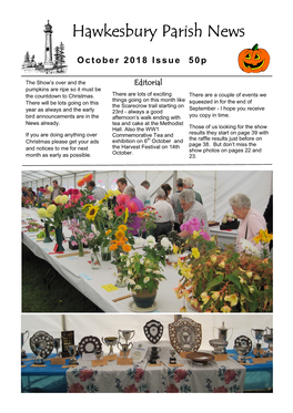 Hawkesbury Parish News