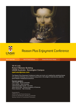 Reason Plus Enjoyment Conference