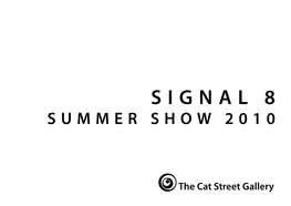 SIGNAL 8 SUMMER SHOW 2010 the Cat Street Gallery Signal 8 Summer Show