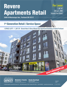 Revere Apartments Retail 3309 N