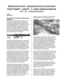 Panzerschreck (Panssari- Kauhu)