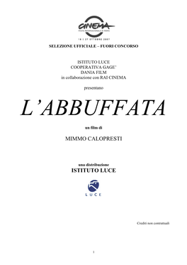 L'abbuffata