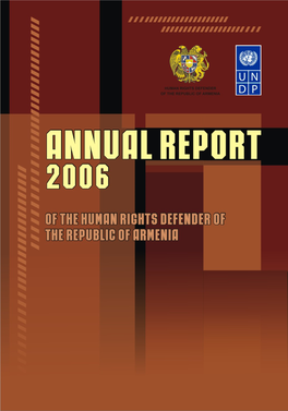 Annual Report on the Activities of the Human Rights Defender in 2006