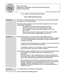 Dfs-3051 Yeast and Mold