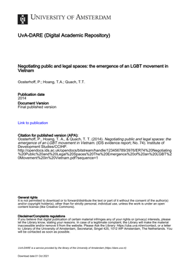 5.2 Mobilising for Same-Sex Marriage 29