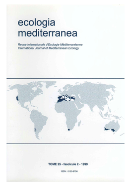 Ecologia Mediterranea 1999-25(2)