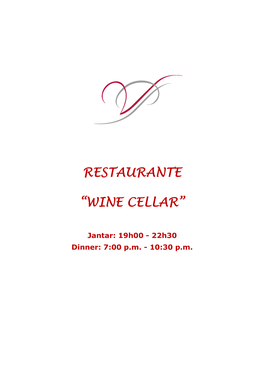 Restaurante “Wine Cellar”