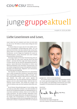 Junge Gruppe Aktuell | Ausgabe Nr