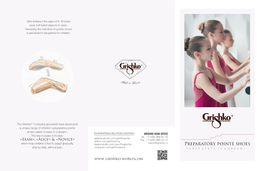 Preparatory Pointe Shoes Called «3 Steps to a Dream»