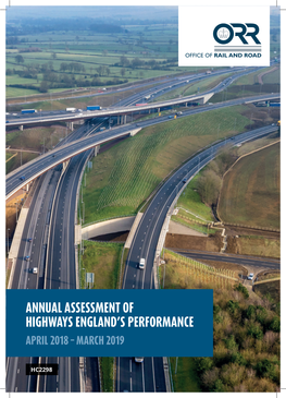 Annual Assessment of Highways England's