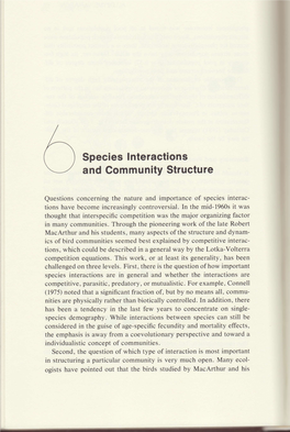 And Community Structure