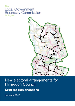 New Electoral Arrangements for Hillingdon Council