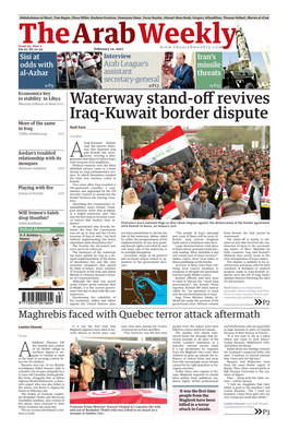 Waterway Stand-Off Revives Iraq-Kuwait Border Dispute More of the Same in Iraq Nazli Tarzi Tallha Abdulrazaq P2 London