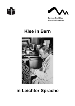 Klee in Bern in Leichter Sprache