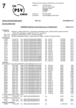 North Eastern News Sheet 850-7-381 November 2010