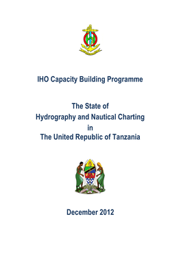 IHO Capacity Building Programme the State of Hydrography And