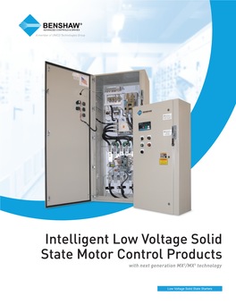 Intelligent Low Voltage Solid State Motor Control Products with Next Generation MX2/MX3 Technology