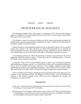 Mediterranean Dialogue