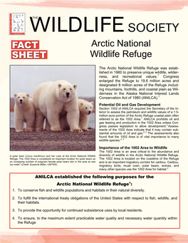 Arctic National Wildlife Refuge