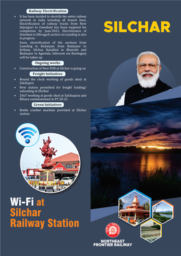 Wi-Fi at Silchar Railway Station