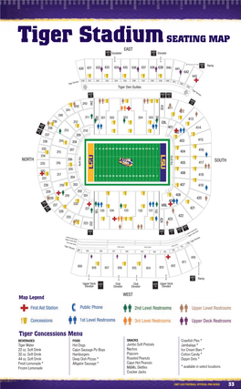 Tiger Stadiumseating