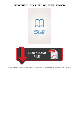 PDF Download Geronimo