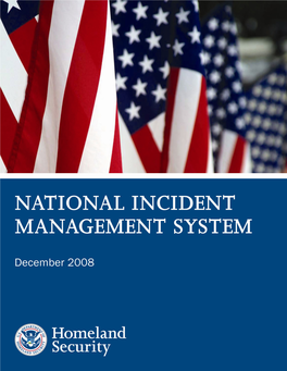 National Incident Management System (NIMS)
