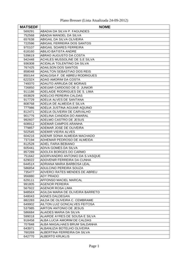 Plano Bresser (Lista Atualizada 24-09-2012) MATSEDF NOME 569291 ABADIA DA SILVA P