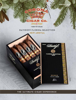 Corona Cigar Company 1 (888) 702-4427 1 TABLE of CONTENTS a L Accessories