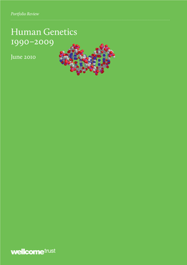 Human Genetics 1990–2009