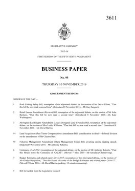 3611 Business Paper