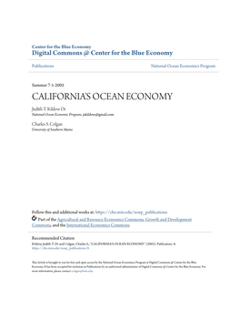 California's Ocean Economy