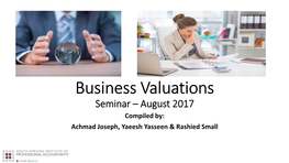 Business Valuations