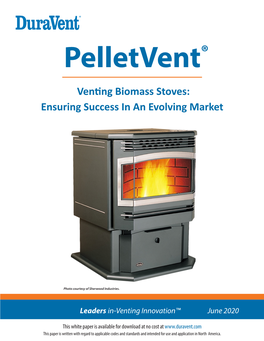 Venting Biomass Stoves: Ensuring Success in an Evolving Market