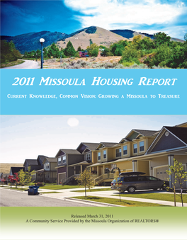 2011 Missoula Housing Report