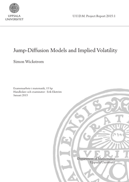 Jump-Diffusion Models and Implied Volatility