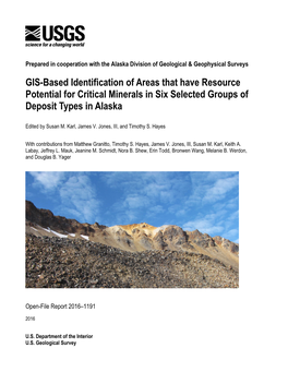 U.S. Geological Survey Open-File Report 2016-1191