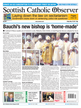 Bauchi's New Bishop Is 'Home-Made'