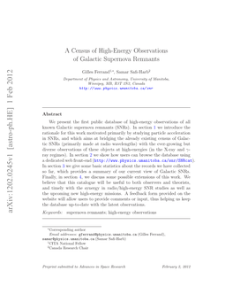 A Census of High-Energy Observations of Galactic Supernova