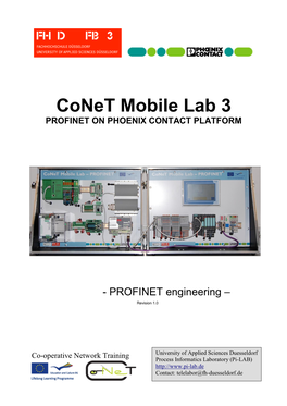 Conet Mobile Lab 3 PROFINET on PHOENIX CONTACT PLATFORM