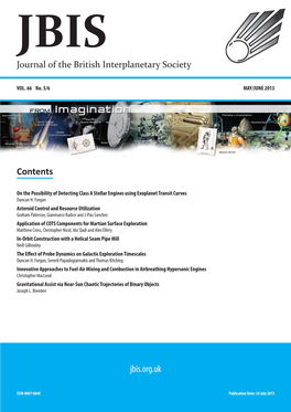 JBIS Journal of the British Interplanetary Society