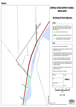 Omakau Central Otago District Council Speed