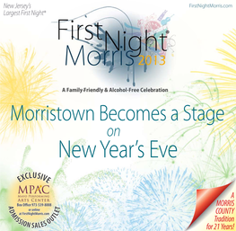 First Night 2013 Program