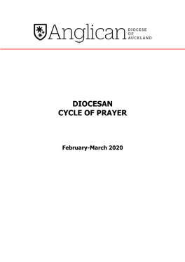 Diocesan Prayer Cycle