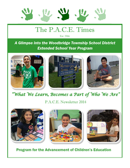 The P.A.C.E. Times Est