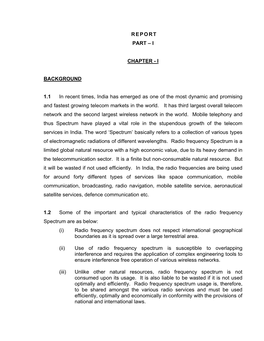 Draft Report of the PAC on 2G and 3G Spectrum Allocation