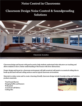 Acoustical Ceiling Panels