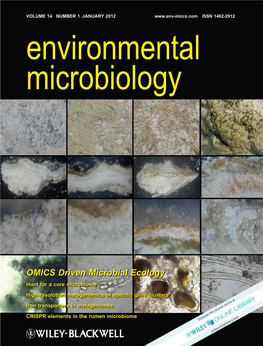 OMICS Driven Microbial Ecology Hunt for a Core Microbiome