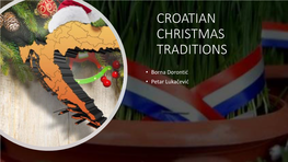 Croatian Christmas Traditions